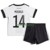 Maillot de Supporter Allemagne Jamal Musiala 14 Domicile Coupe du Monde 2022 Pour Enfant